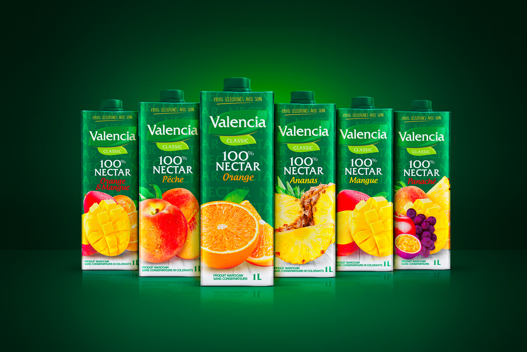 Refonte par Packtory® de la gamme Valencia, avec un packaging moderne et une identité visuelle renforcée.